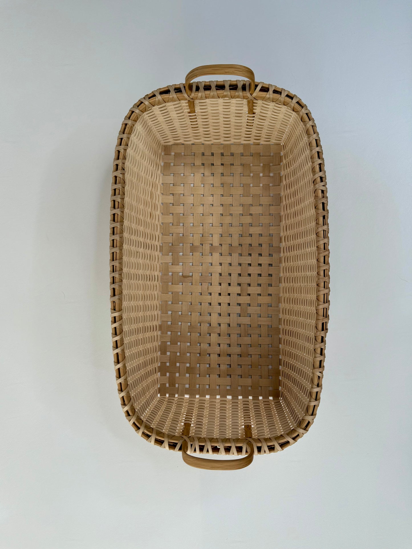 Large Beveled Table Topper Basket
