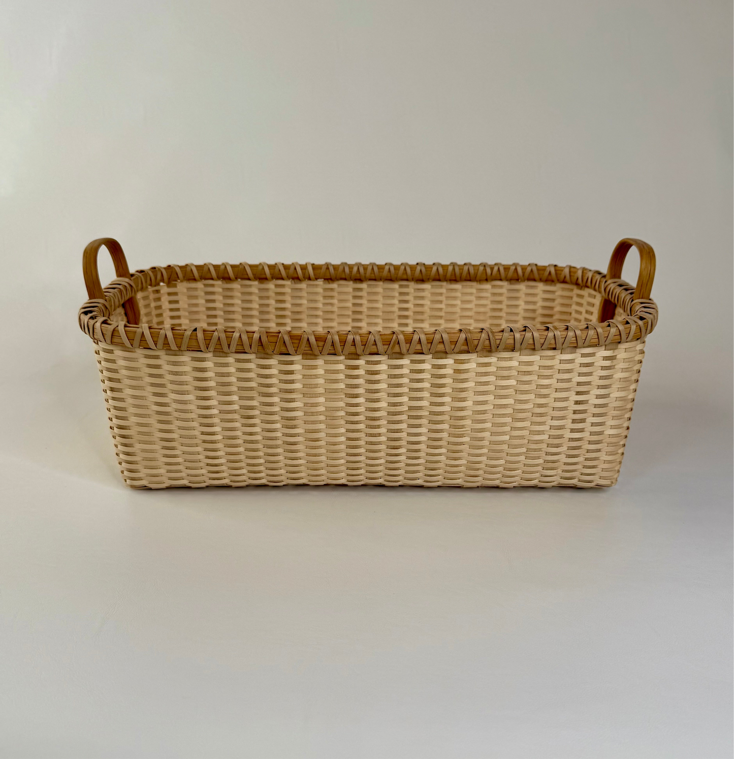 Large Beveled Table Topper Basket