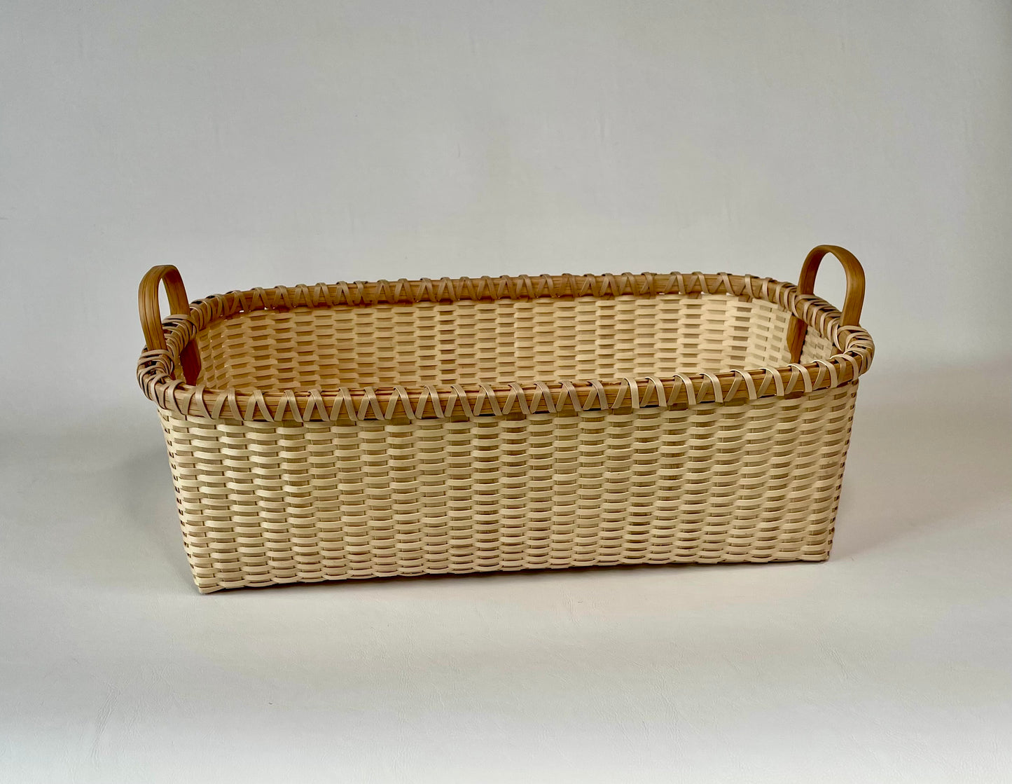 Large Beveled Table Topper Basket