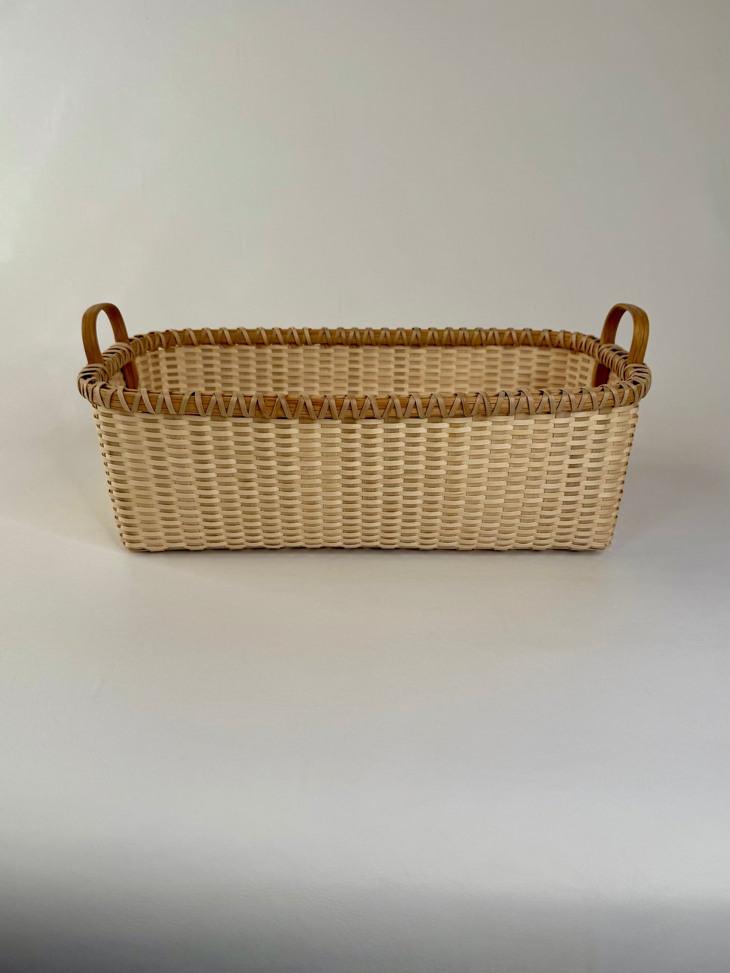 Large Beveled Table Topper Basket
