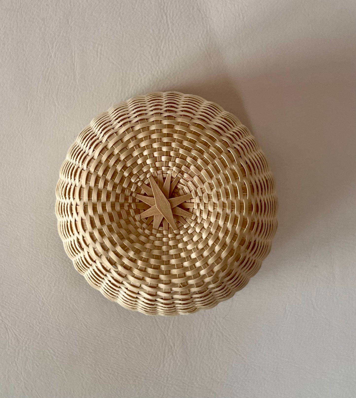 Miniature Star Swing Handled Basket-Small