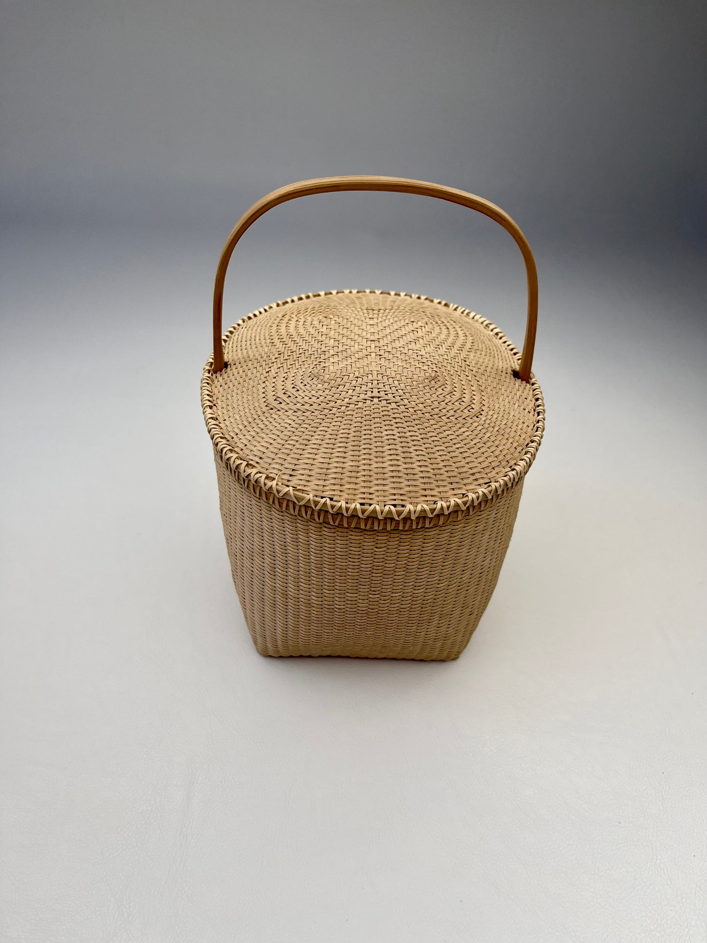Oval Feather Basket- Large