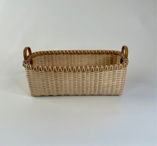 Small Beveled Table Topper Basket