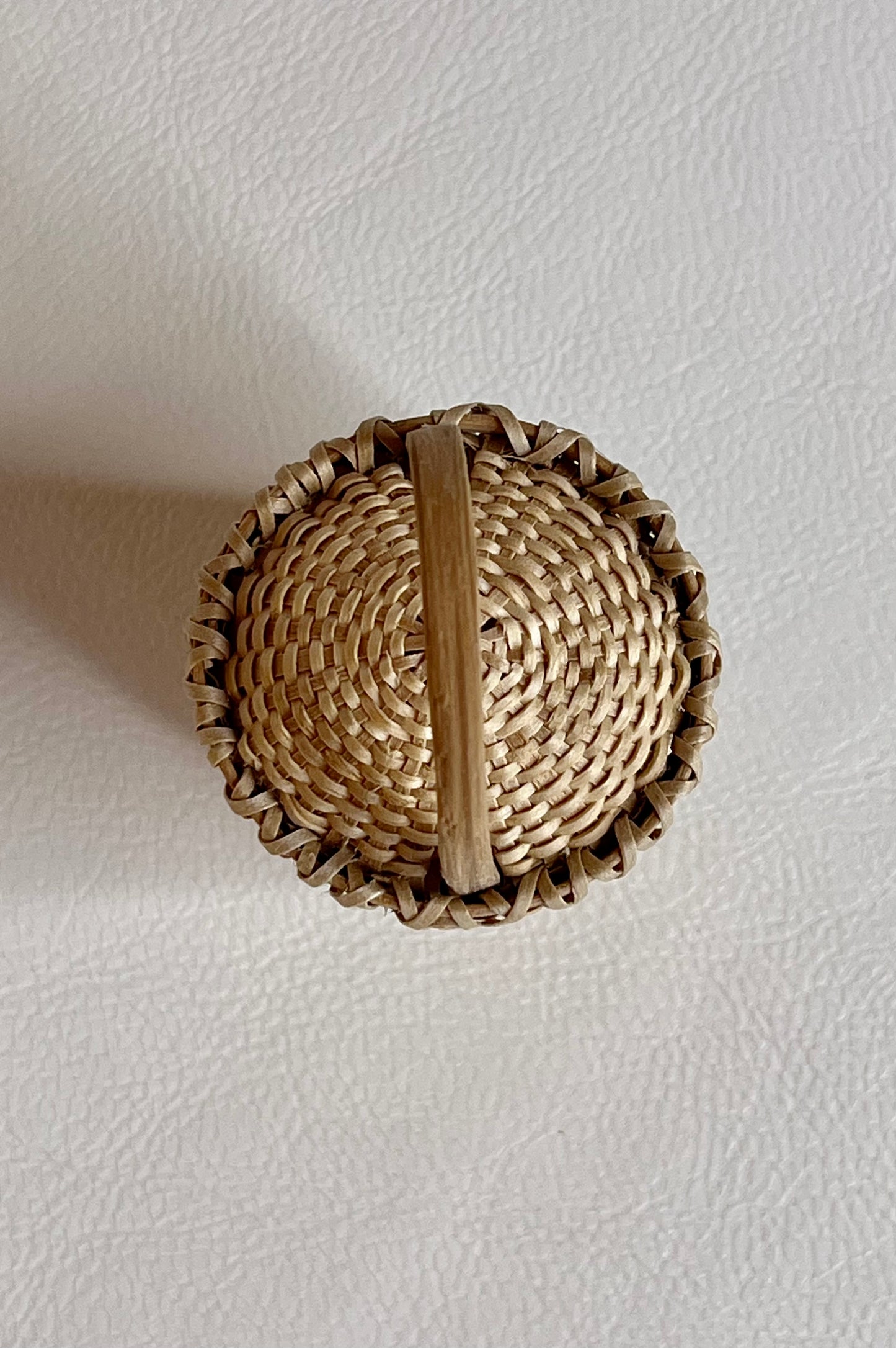 Miniature Feather Basket